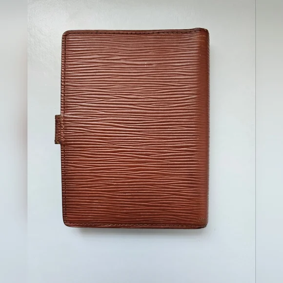 Louis Vuitton Epi Small Agenda Brown